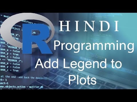 R Programming Tutorial 31 Add Legend to Plots हिन्दी