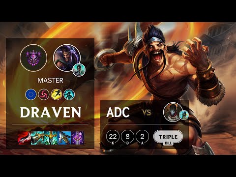 Draven ADC vs Jhin - EUW Master Patch 11.16