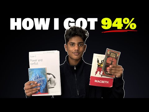 the DARK STRATEGY to revise GCSE English Lit