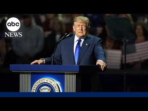Trump speaks at Republican midterm convention