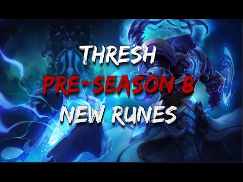 THRESH GAMEPLAY I PRE-SEASON 8 I RUNES ARE BROKEN I BEST SILVER THRESH