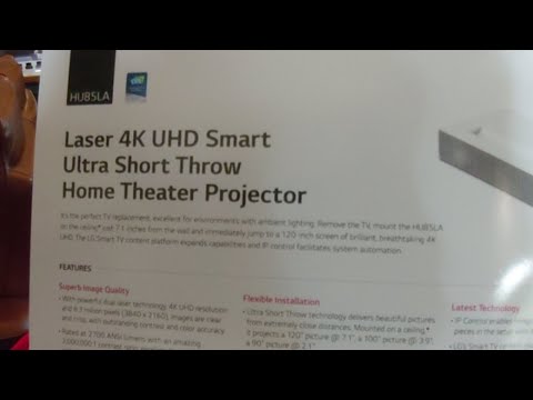 External Review Video omK5h9c69Zs for LG CineBeam 4K UHD Projectors (HU85LA Laser & HU70LA LED)