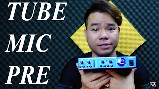 Video thumbnail for C-valve - Tube Microphone Preamp SAMSON by Du Vlog - Đồ Bãi Japan