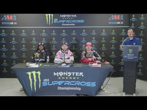 450SX Press Conference: Round 10 – Detroit 2022