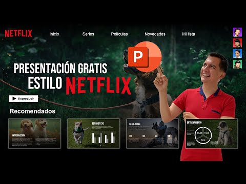 🎥 Netflix Style in PowerPoint ✅ Professional, elegant and easy presentation ✅
