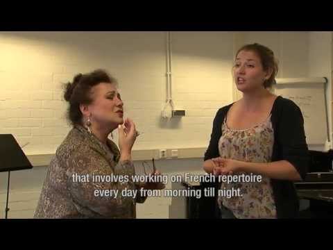 Workshop on French repertoire with Leontina Vaduva and Ed Spanjaard at the Dutch National Opera