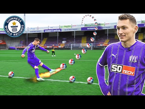 EXTREME Crossbar Challenge vs a PRO Football Player (65 Rating)🔥⚽