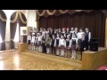 Конкурс песни в 806 школе 2"Б" Прадедушка 