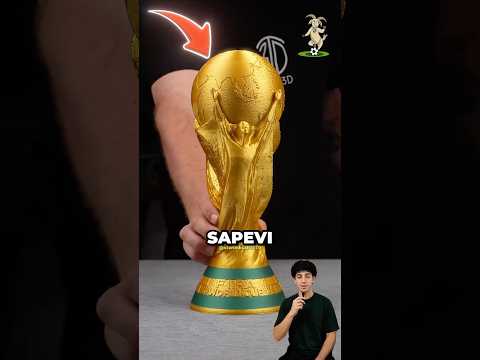 Puoi COMPRARE il TROFEO DEL MONDIALE per 3000 euro!