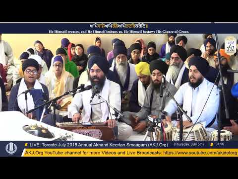 062 Toronto July 2018 - Thursday Morning - Bhai Sukhwinder Jee Chandigarh
