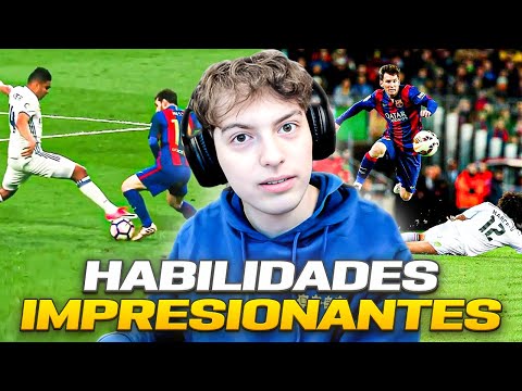 DAVOO XENEIZE REACCIONA A HABILIDADES IMPRESIONANTES DE MESSI EN EL FUTBOL (2024)