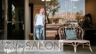 How I opened my Salon (including how much I spent!)