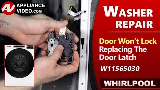 Washer Door Latch Issues - Not Latching or Starting - Diagnostic & Repair by Factory Technician