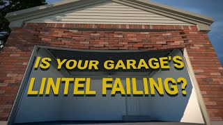 How MDH Repairs Your Garage Door Lintel with LintelLift Technology