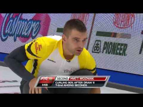 2017 Tim Hortons Brier - McEwen (MB) vs. Jacobs (NO) - Draw 12