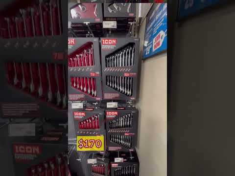 Your First set of Ratchet Wrenches should be ICON mid length flex head.  Mechanic Tools