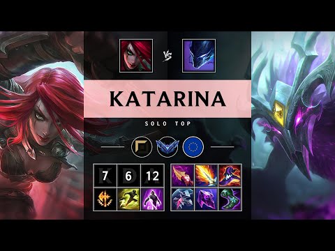 Katarina Top vs Nocturne - EUW Diamond Patch 25.17
