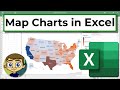 Create A Map Chart In Excel