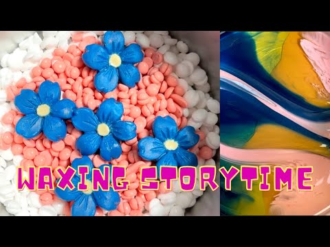 🌈✨ Satisfying Waxing Storytime ✨😲 #906 Childhood story