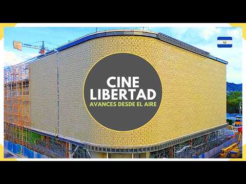 Avances en CINE LIBERTAD vistas DESDE EL AIRE en CENTRO HISTORICO DE SAN SALVADOR - EL SALVADOR 2026