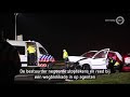 Crash na politieachtervolging op A1.