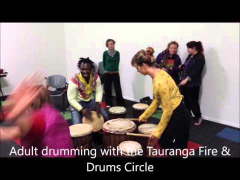 West African Drum and Dance Workshop Rotorua 2015 with Robert Fugah