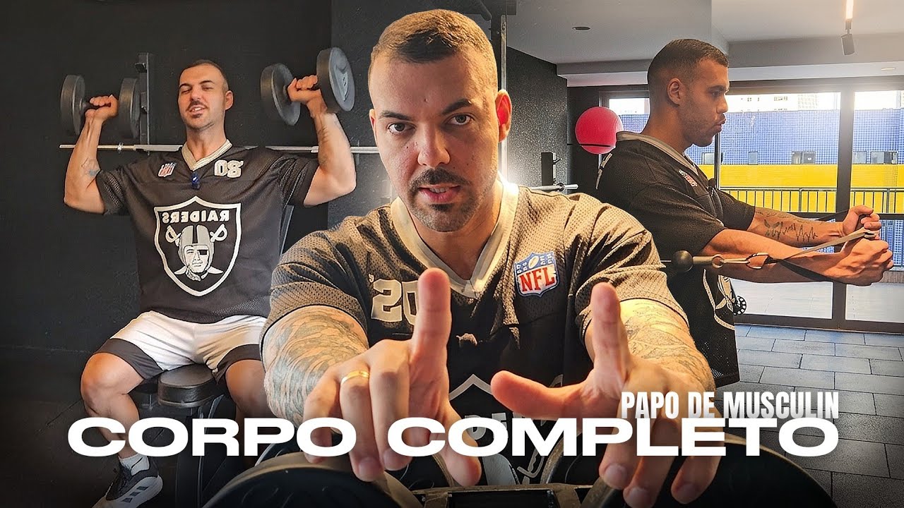 CRIEI UM METODO DE TREINO PARA INICIANTES NA ACADEMIA