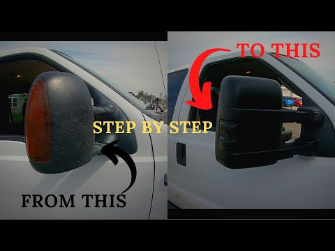 Installing after market mirrors on a 2004 ford f350/350