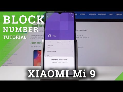 Block Number in XIAOMI Mi 9 - Create Blacklist