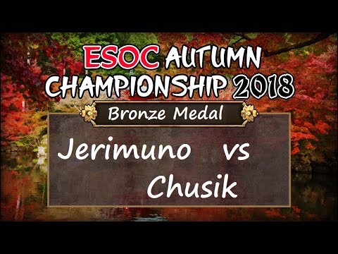 [AoE3] ESOC Autumn 2018 Second Chance — 3rd/4th Place: Jerimuno vs Chusik