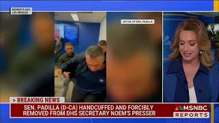 Merkley on Noem's Claims not to know Padilla: Enormously Uninformed or Enormously Deceptive | MSNBC