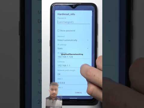 how to change ip address on Android mobile #shorts #change #ipaddress #mobile