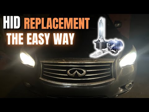 How to Replace HID bulb on Infiniti | Nissan