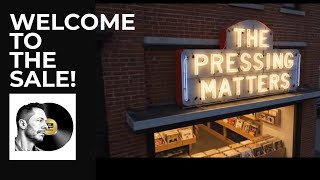 The Pressing Matters Record Sale #1 | Starting the Downsizing Series