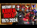The Complete HISTORY Of KAMEN RIDER 1971 2024