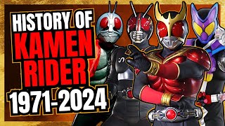 Download lagu The Complete HISTORY of KAMEN RIDER - 1971-2024 mp3