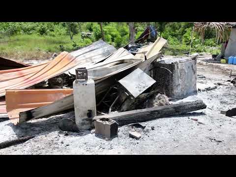 Home of Police Officer ,Involved in the Death of Jessie Escobar, Burnt to the Ground