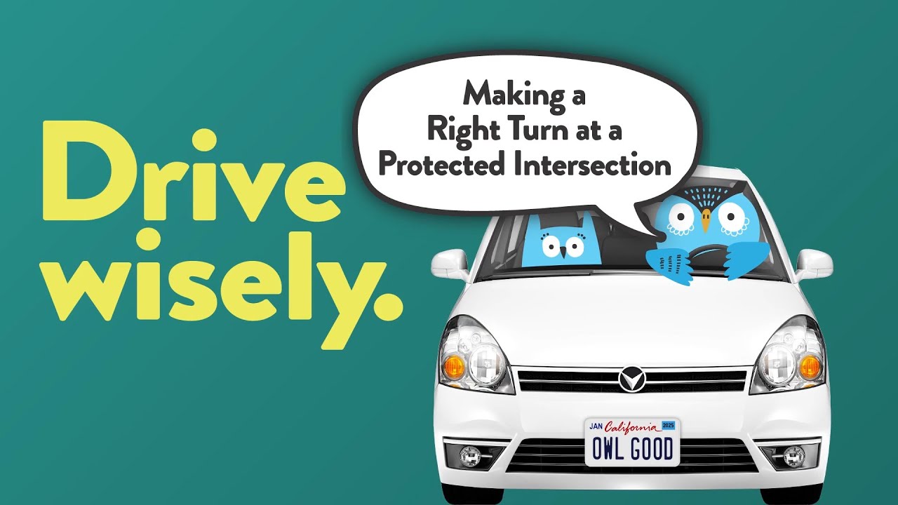 Drive Wisely Around Protected Intersections