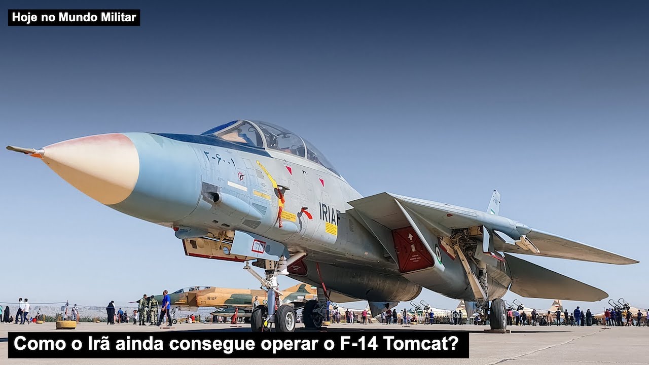 Como o Irã ainda consegue operar o F-14 Tomcat?