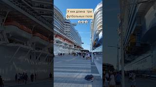 У них длина три футбольных поля #bahamas #nassau #cruiseship #umarkeyn #nicemusic