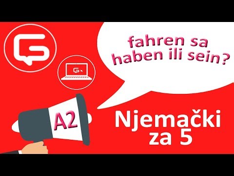 Njemački za 5: fahren sa haben ili sein? (epizoda 37)