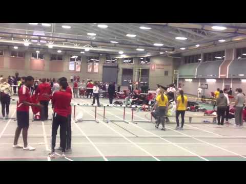 McGill team challenge Dalhousie 4x200m relay school record