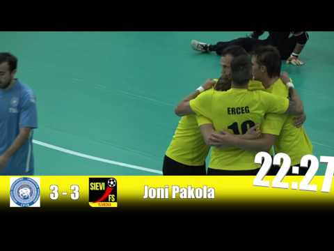 Ottelukooste: Tbilisi - Sievi FS  20.8.2016