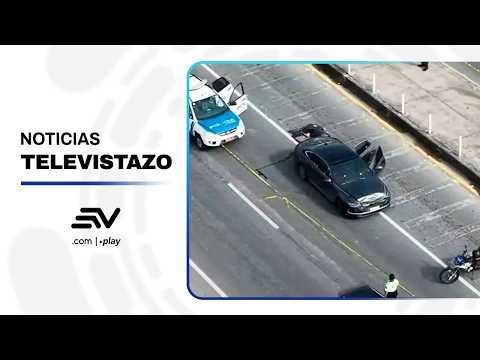 Un joven de 19 años fue baleado en medio de la vía Samborondón  | Televistazo | Ecuavisa