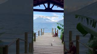 The Lake Como of Latin America: Lake Atitlan, Guatemala; the most stunning lake in the world #travel