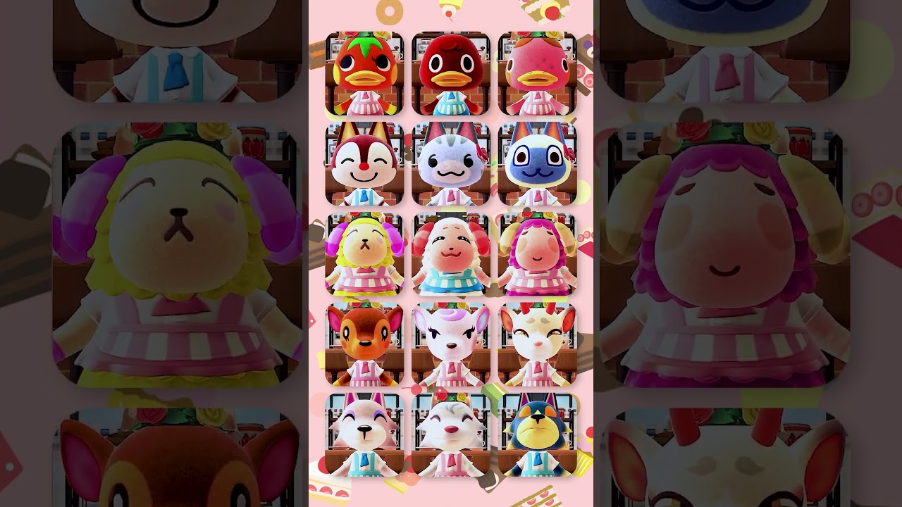 【けけボッサ】いろんなカフェを大集合させてみた #あつ森 #けけアイドル #animalcrossing #あつまれどうぶつの森