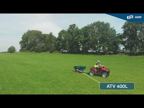 Tip-trailer, 400 liter, til ATV