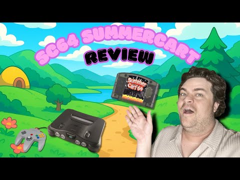 Your N64 Library on one Flash Cart (summercart 64)