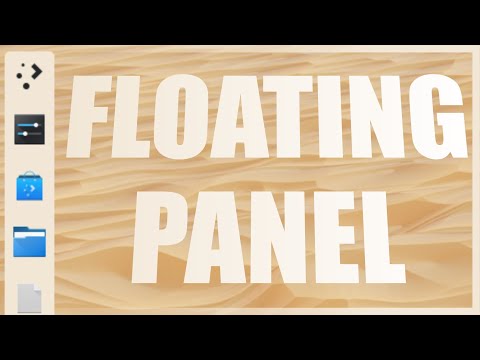KDE Floating Panels: ALMOST THERE!