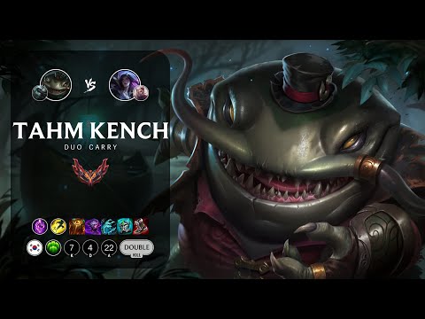 Tahm Kench Carry vs Kai'Sa - KR Grandmaster Patch 13.19